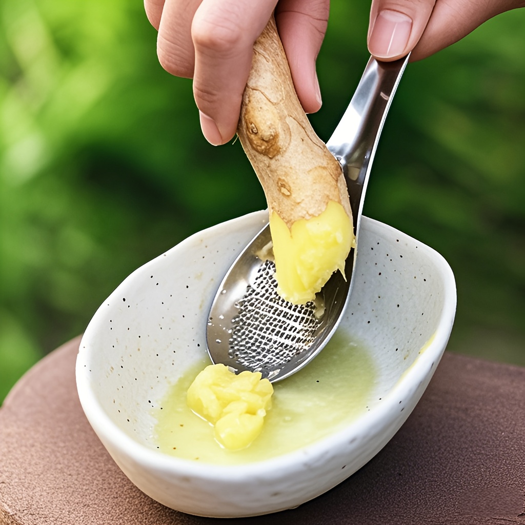 Kitchen Gadgets For Small Kitchens - 1 stainless steel ginger grater spoon