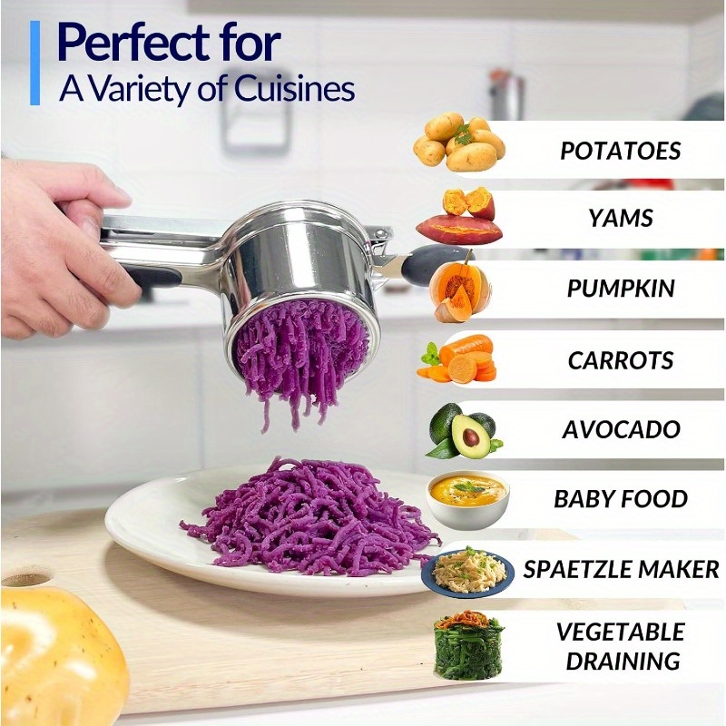 Potato Masher Ricer - SPEENSUN Potato Ricer, Ricer For Mashed