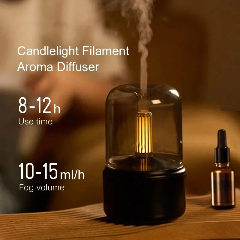 Oil Mister Spray Bottle - HOMEFISH Home Portable Aroma Diffuser USB