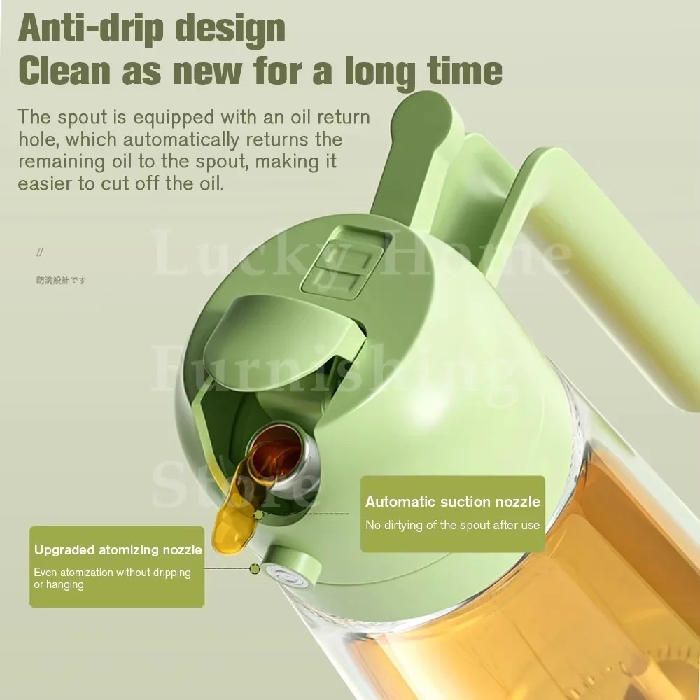 Oil Spray Dispenser Sprayer Bo - Oil Mister Spray Bottle บทวิจารณ์และราคา