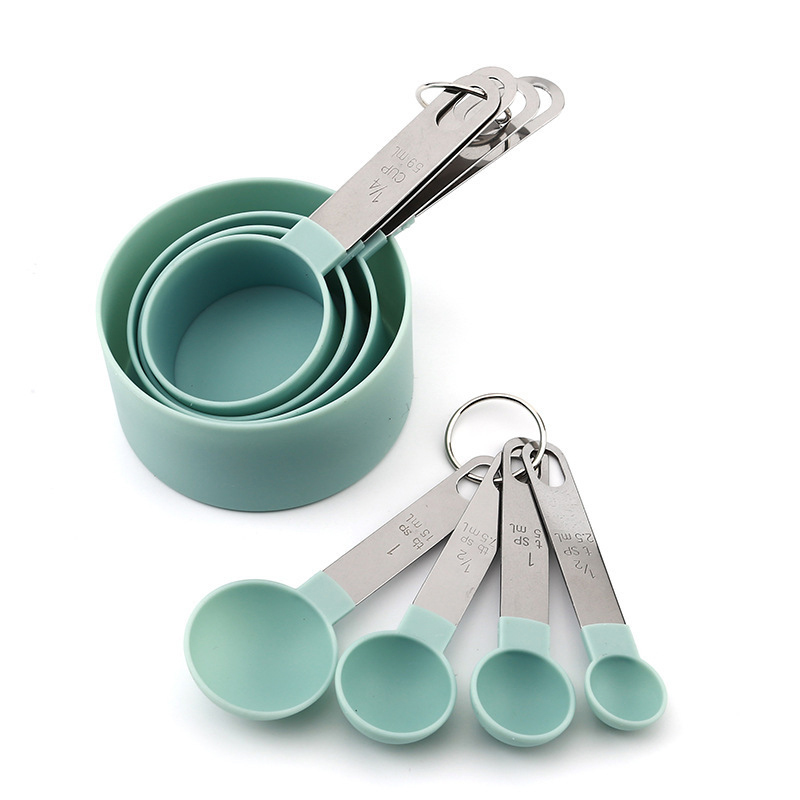 8PCS Measuring Cups Spoons Set - Kitchen Gadgets Sale บทวิจารณ์และราคา