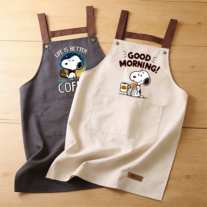 Snoopys Cooking Apron Men Wome - Kitchen Gadgets Sale บทวิจารณ์และราคา