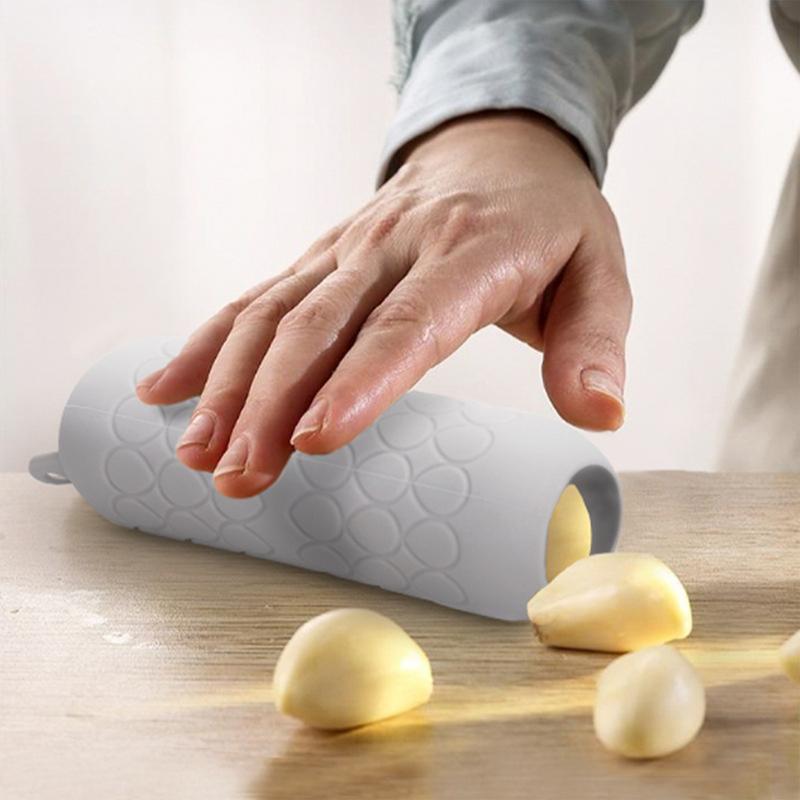 Garlic Peeler Tube Silicone Qu - Kitchen Gadgets Youtube บทวิจารณ์และราคา