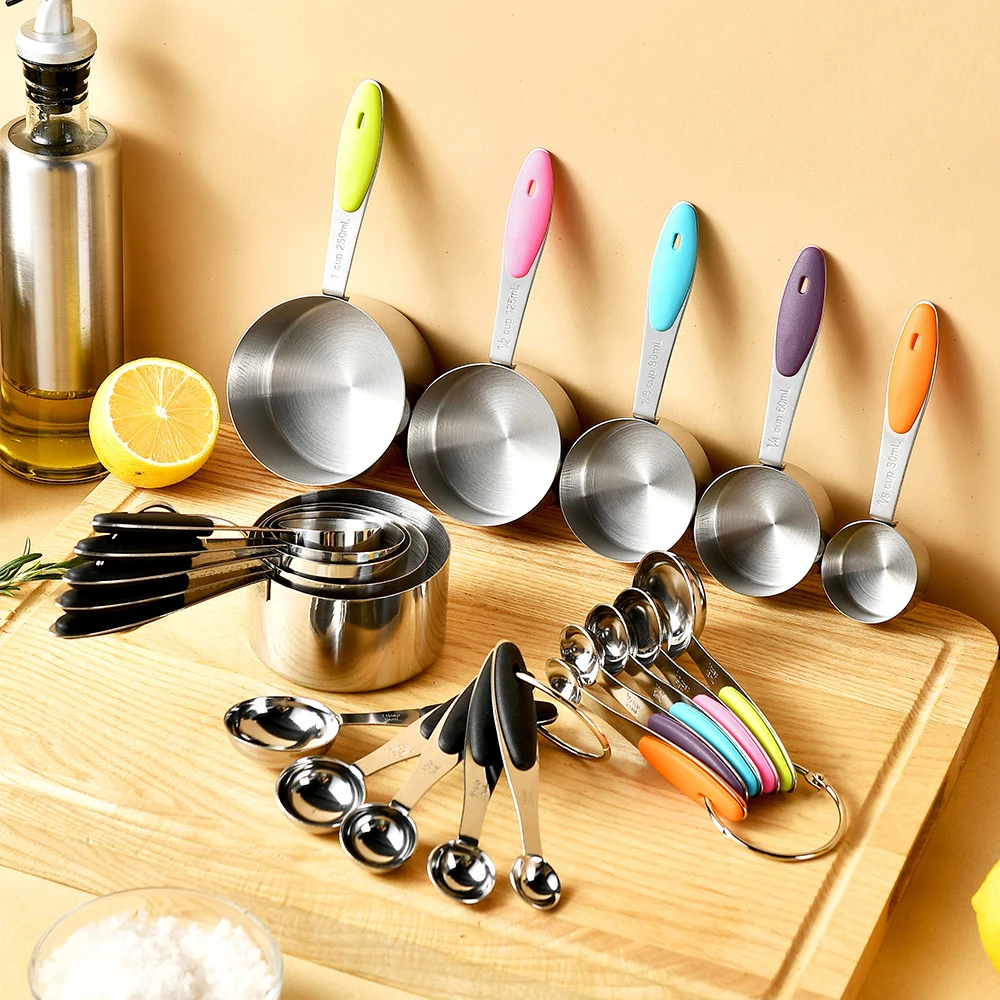 5/10Pcs Stainless Steel Measur - Kitchen Gadgets Sale บทวิจารณ์และราคา