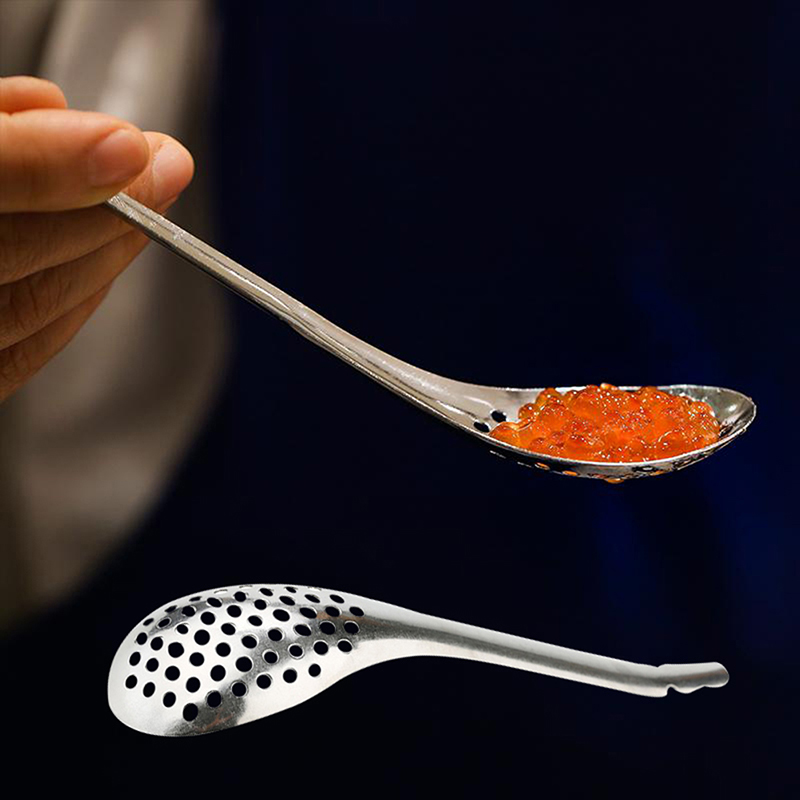 56 Holes Caviar Spoon Useful K - Kitchen Gadgets Useful บทวิจารณ์และราคา