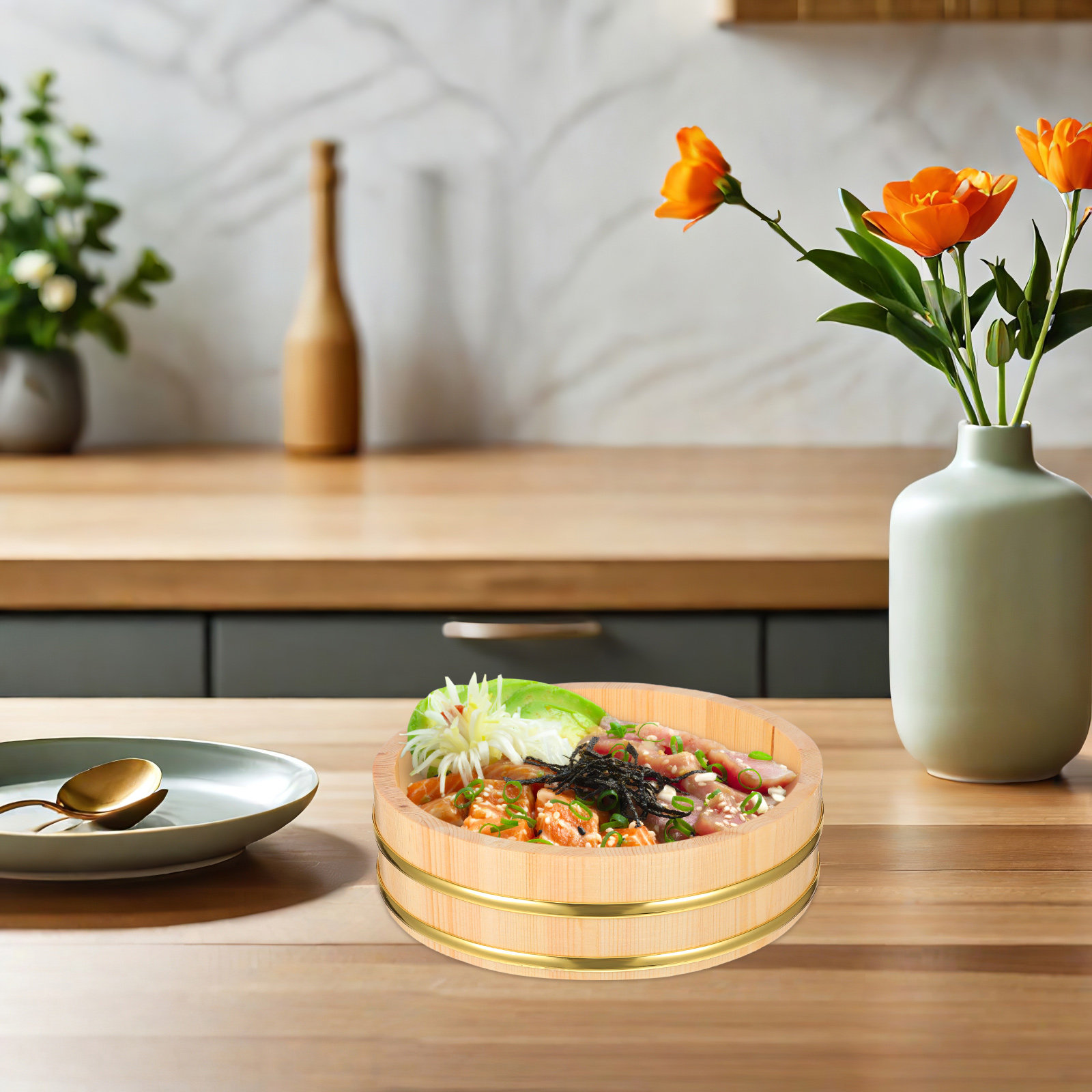 Exquisite Smooth Finish Round  - Kitchen Gadgets For Small Kitchens บทวิจารณ์และราคา