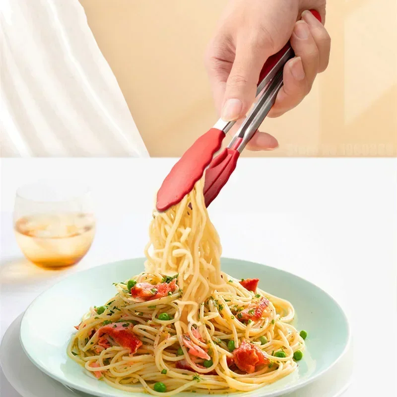 7 Inch Non-Slip Food Tongs Cre - Kitchen Gadgets Sale บทวิจารณ์และราคา