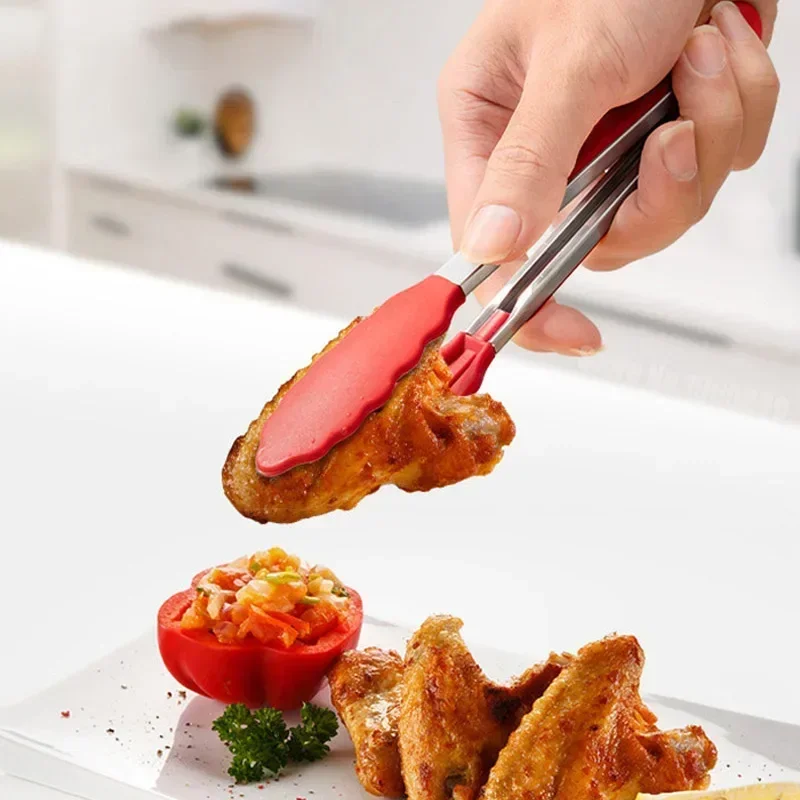 7 Inch Non-Slip Food Tongs Cre - Kitchen Gadgets Sale บทวิจารณ์และราคา