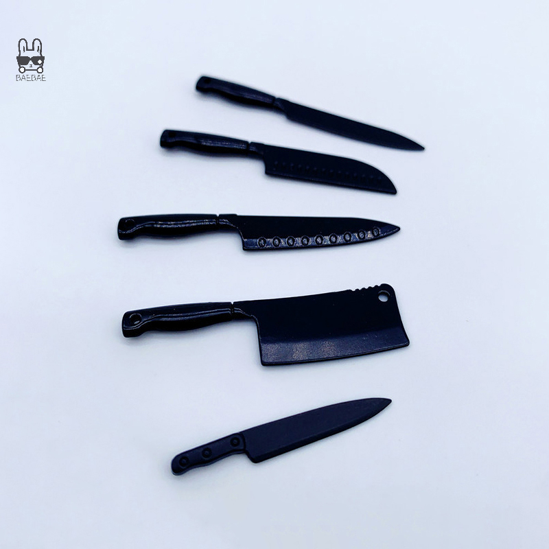 1/12 Dollhouse Mini Knives Mod - Kitchen Gadgets Sale บทวิจารณ์และราคา