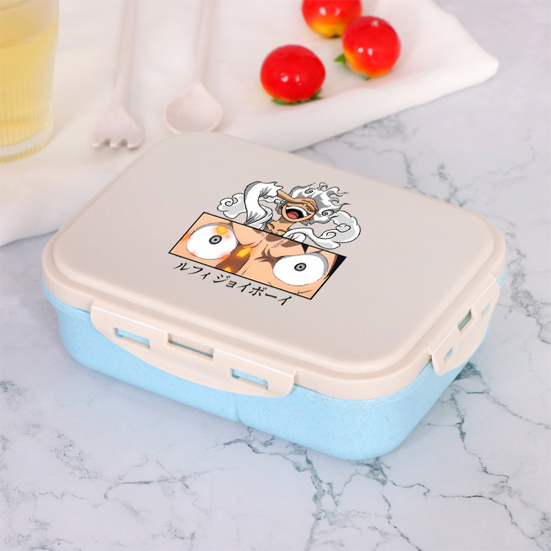 One Piece Boy Girl Bento Lunch - Food Storage Containers บทวิจารณ์และราคา