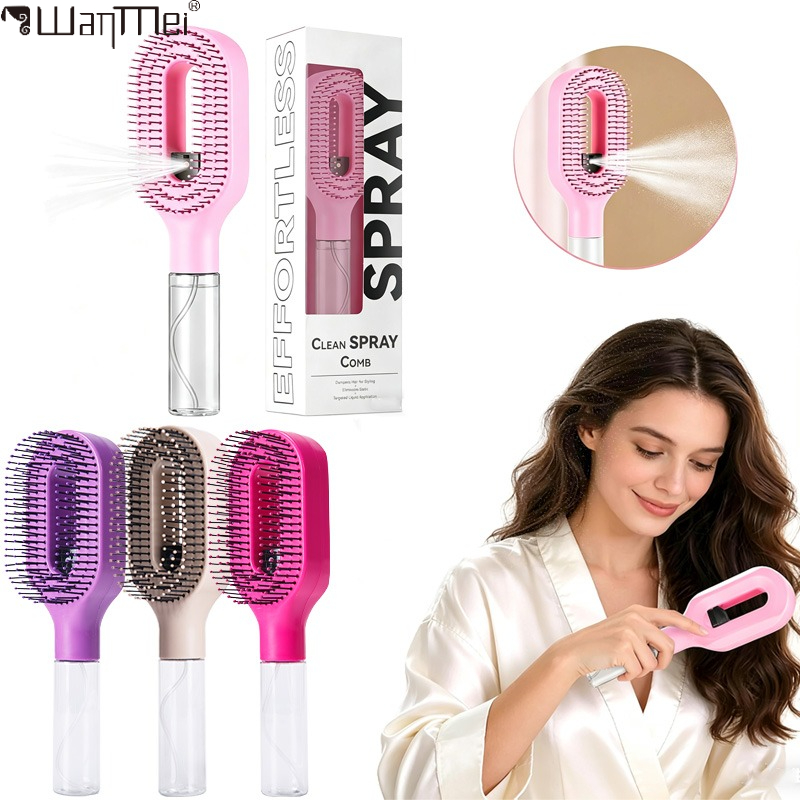 2 in 1 Sprayer Hairbrush Detan - Oil Mister Spray Bottle บทวิจารณ์และราคา
