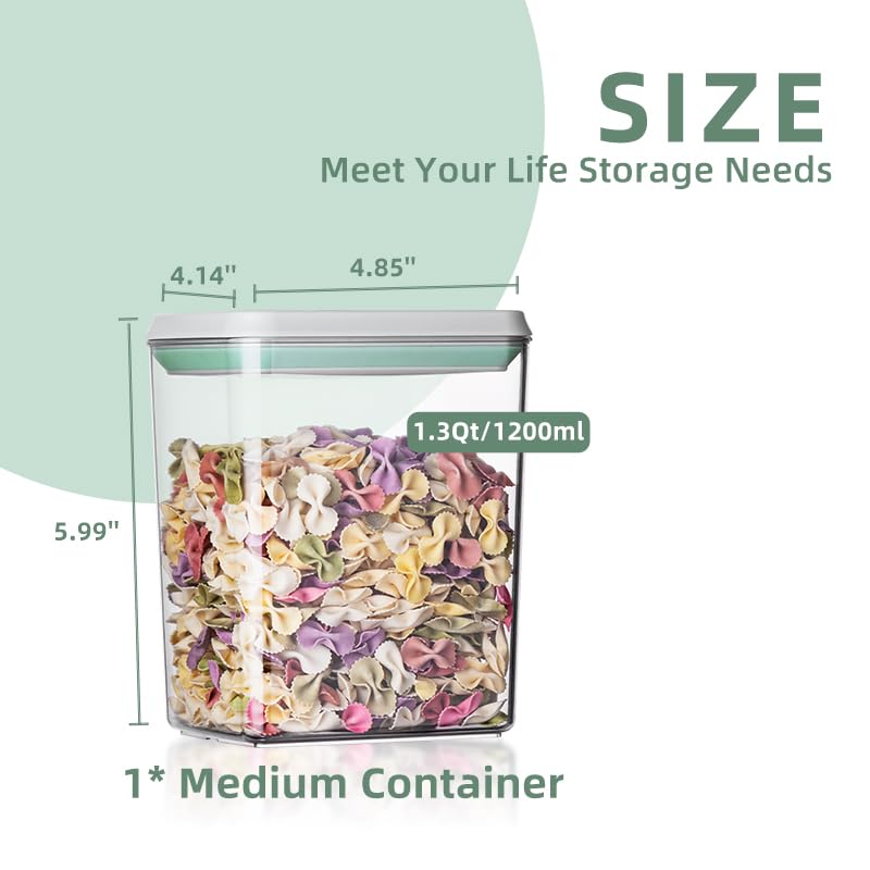 Ankou 3Pcs 1.2L Pop Airtight F - Food Storage Containers บทวิจารณ์และราคา