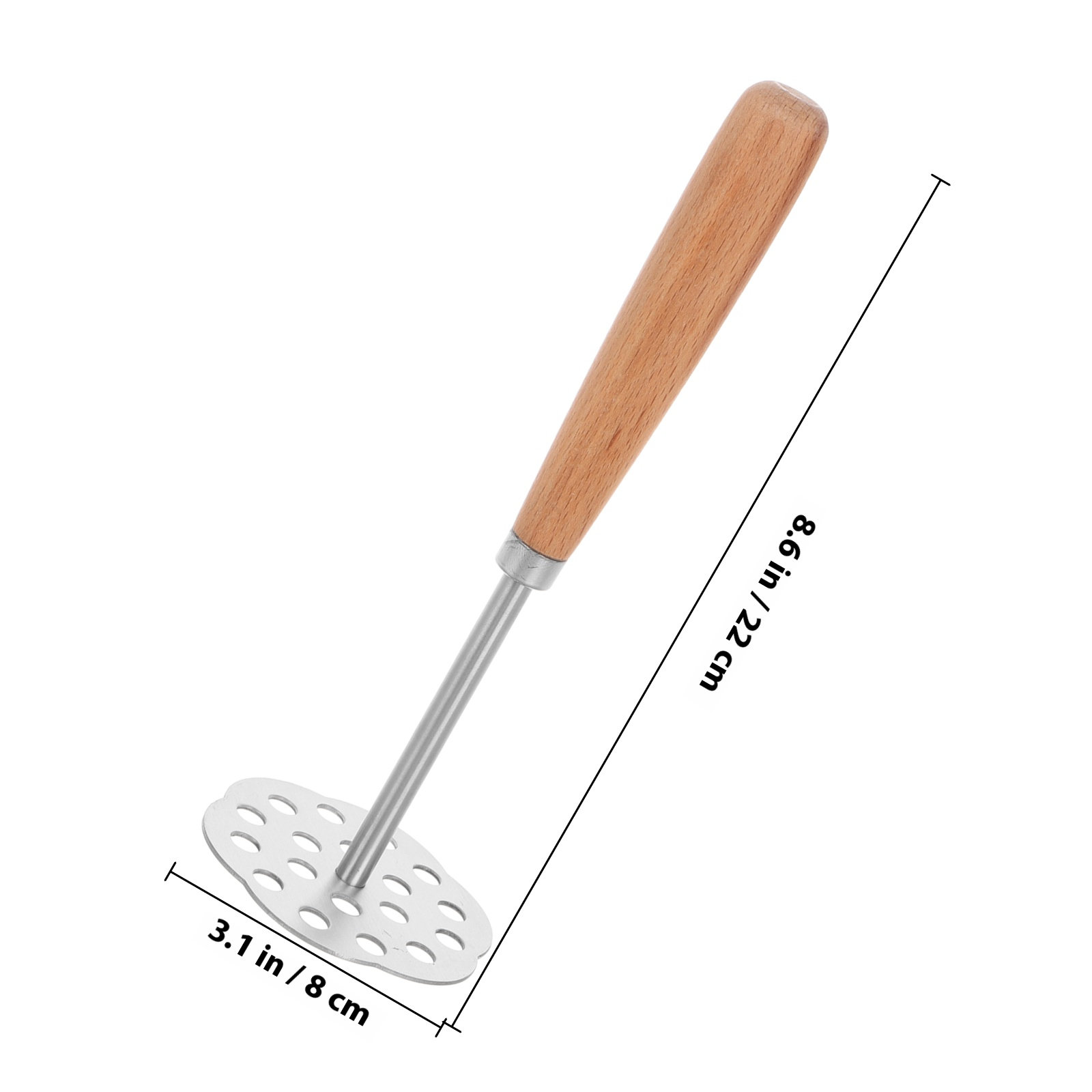 Stainless Steel Potato Masher  - Potato Masher Ricer บทวิจารณ์และราคา