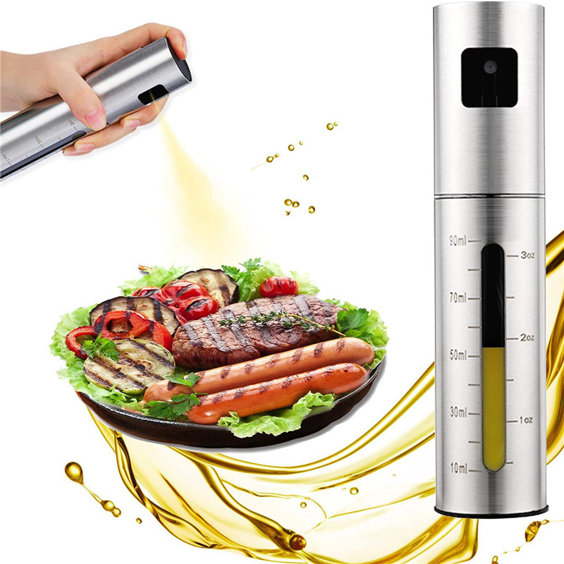 BBQ Baking Olive Oil Spray Bot - Oil Mister Spray Bottle บทวิจารณ์และราคา