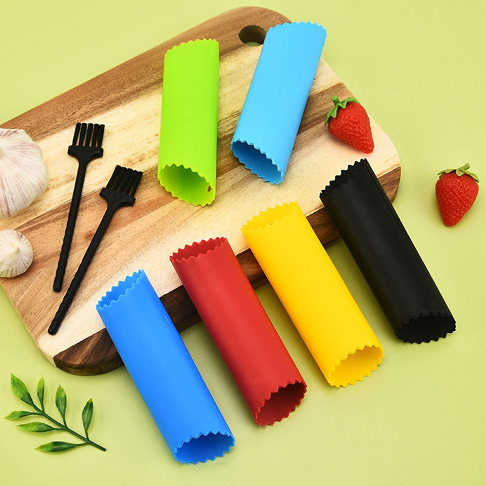 Garlic Stripper Tube Peeling G - Kitchen Gadgets Youtube บทวิจารณ์และราคา