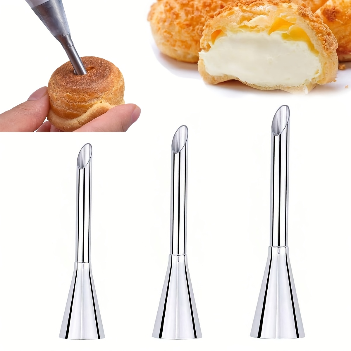 1Cream Icing Piping Nozzle Tip - Kitchen Gadgets For Small Kitchens บทวิจารณ์และราคา