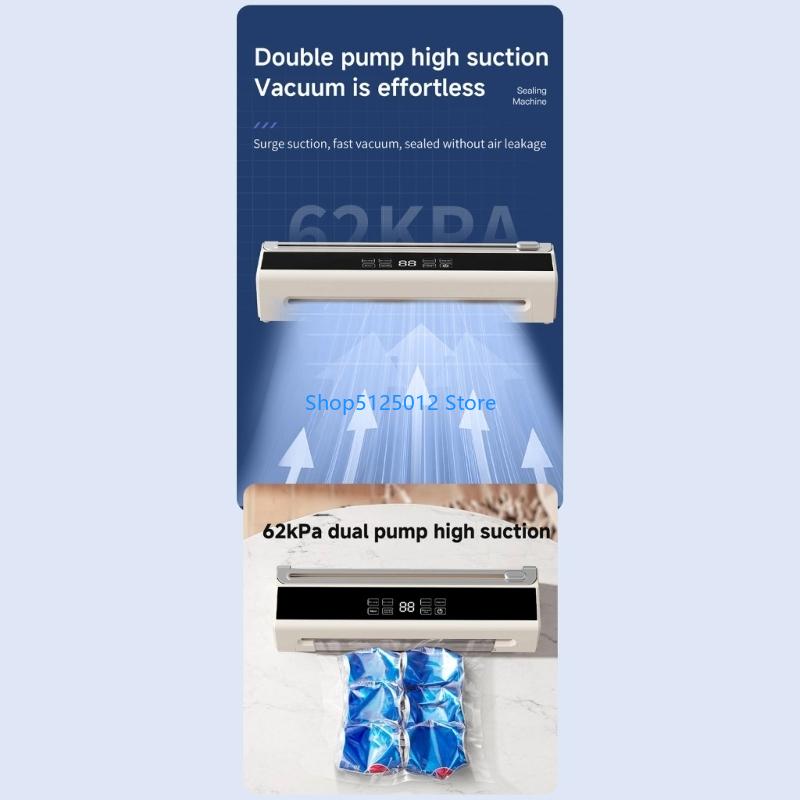 G8TC Double Use Vacuum Sealer  - Kitchen Gadgets For Small Kitchens บทวิจารณ์และราคา