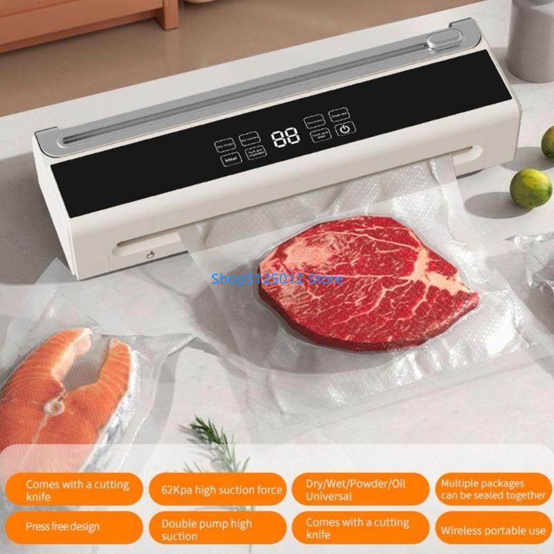 G8TC Double Use Vacuum Sealer  - Kitchen Gadgets For Small Kitchens บทวิจารณ์และราคา