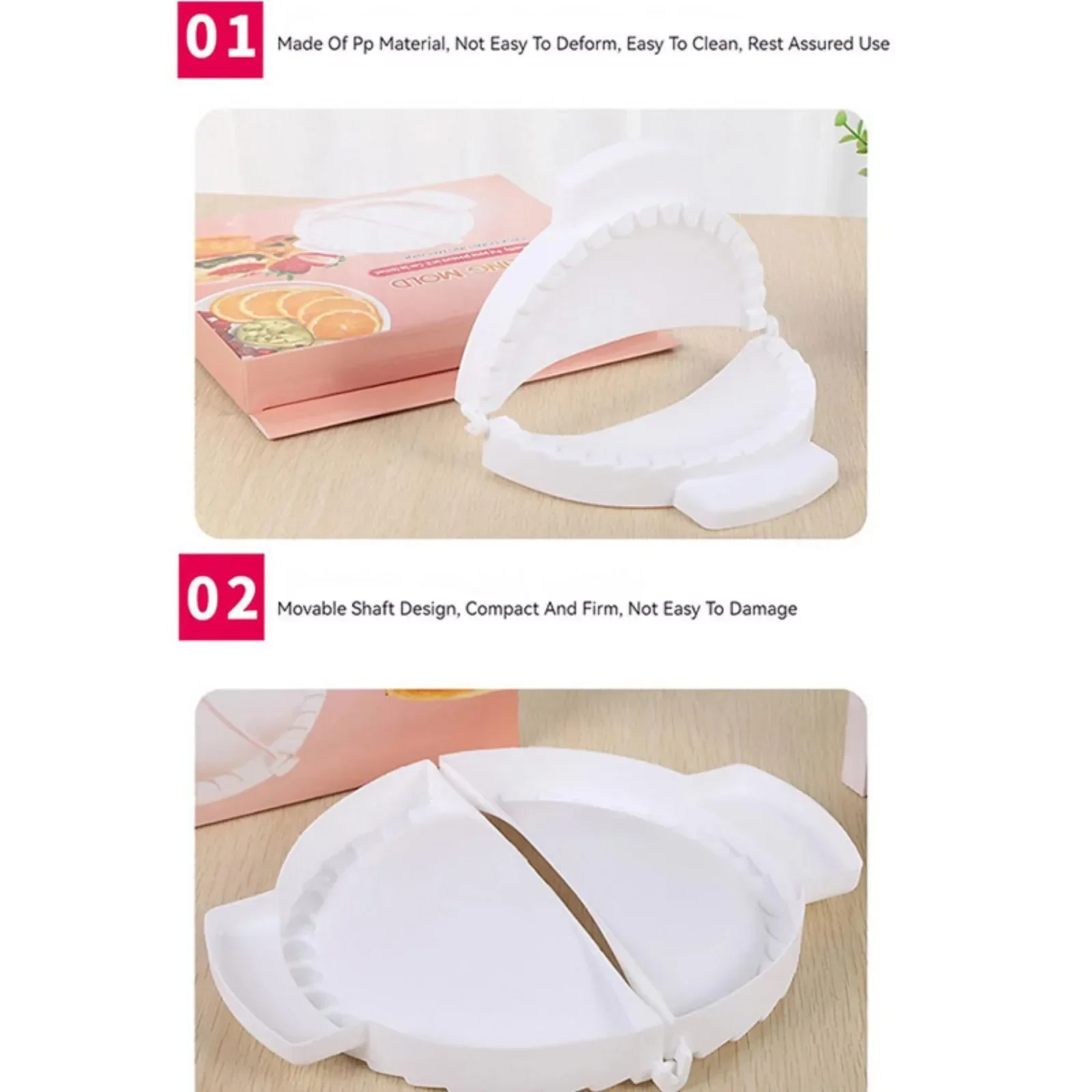 DIY Dumpling Mold Press Kitche - Kitchen Gadgets Sale บทวิจารณ์และราคา