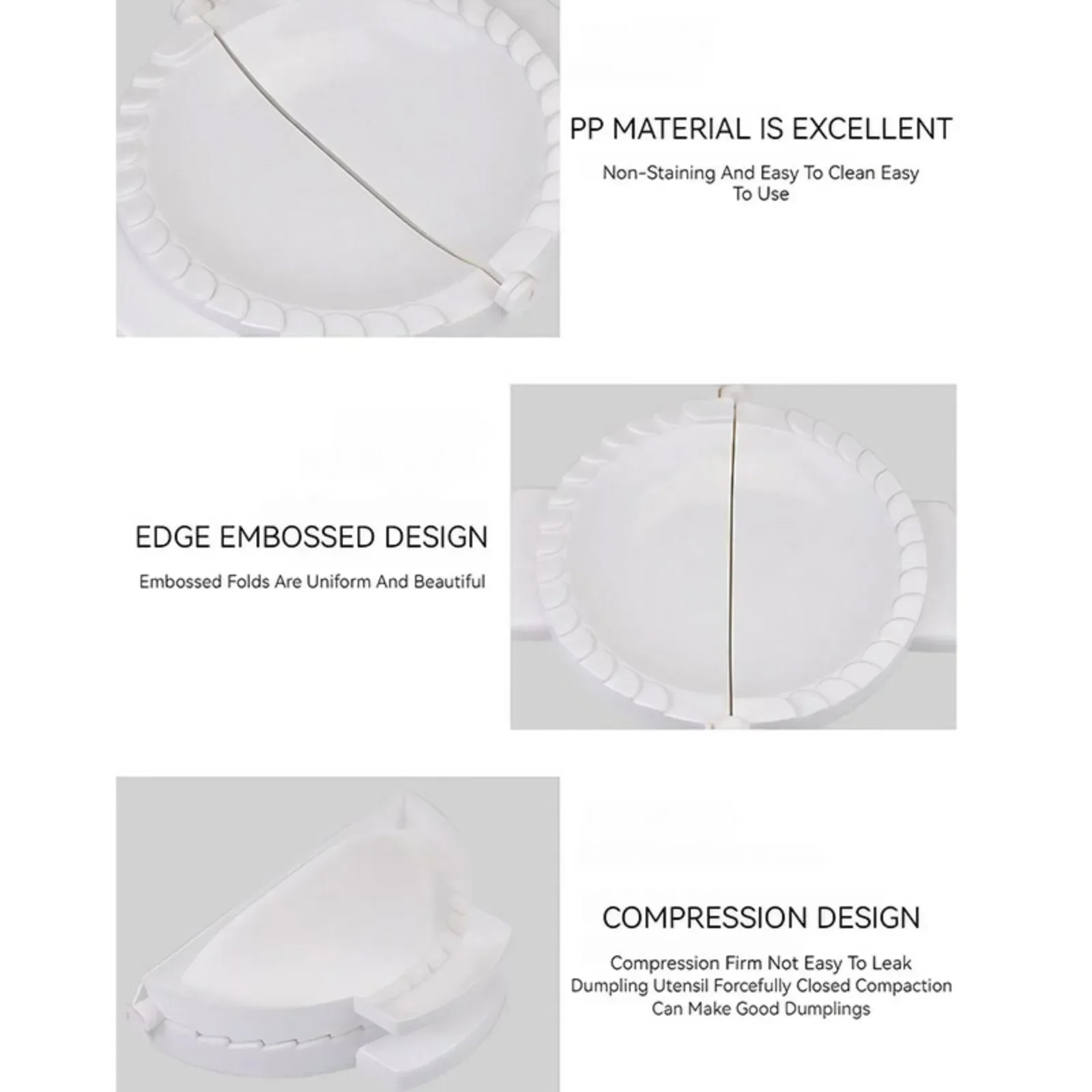 DIY Dumpling Mold Press Kitche - Kitchen Gadgets Sale บทวิจารณ์และราคา