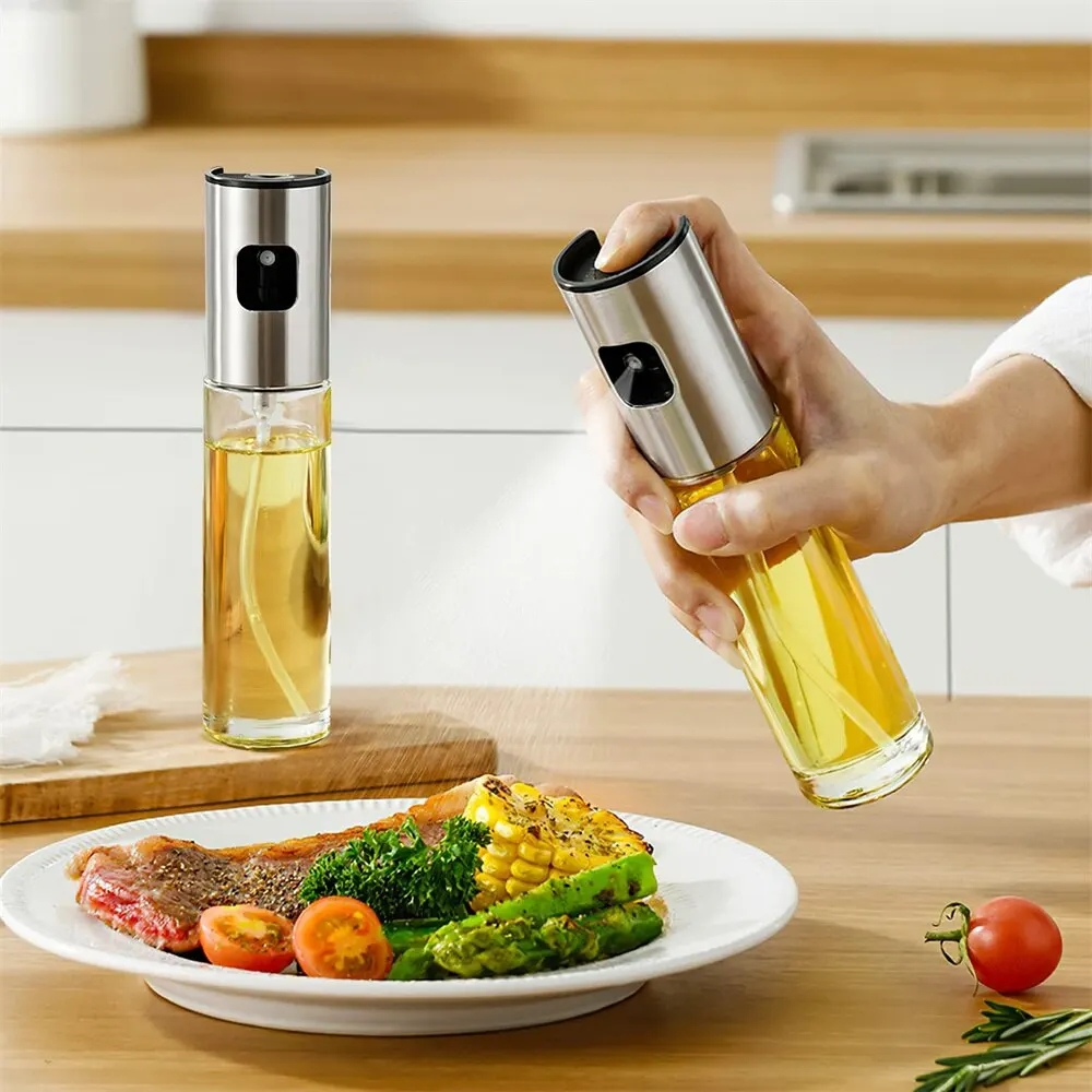 Glass Oil Sprayer for Cooking  - Oil Mister Spray Bottle บทวิจารณ์และราคา