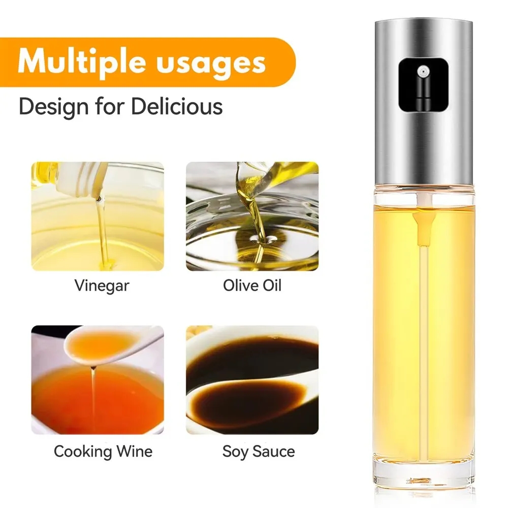 Glass Oil Sprayer for Cooking  - Oil Mister Spray Bottle บทวิจารณ์และราคา