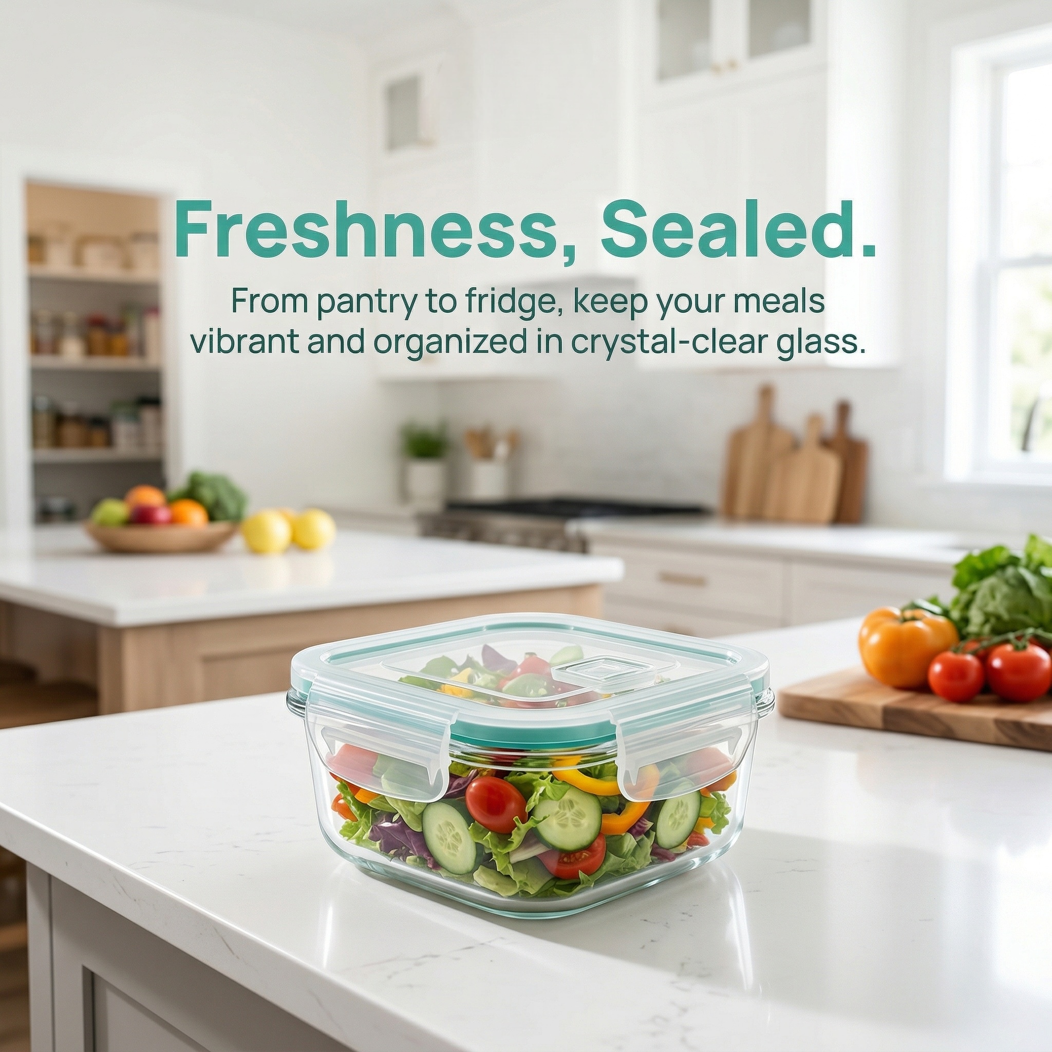 A set of 8 food storage contai - Food Storage Containers บทวิจารณ์และราคา