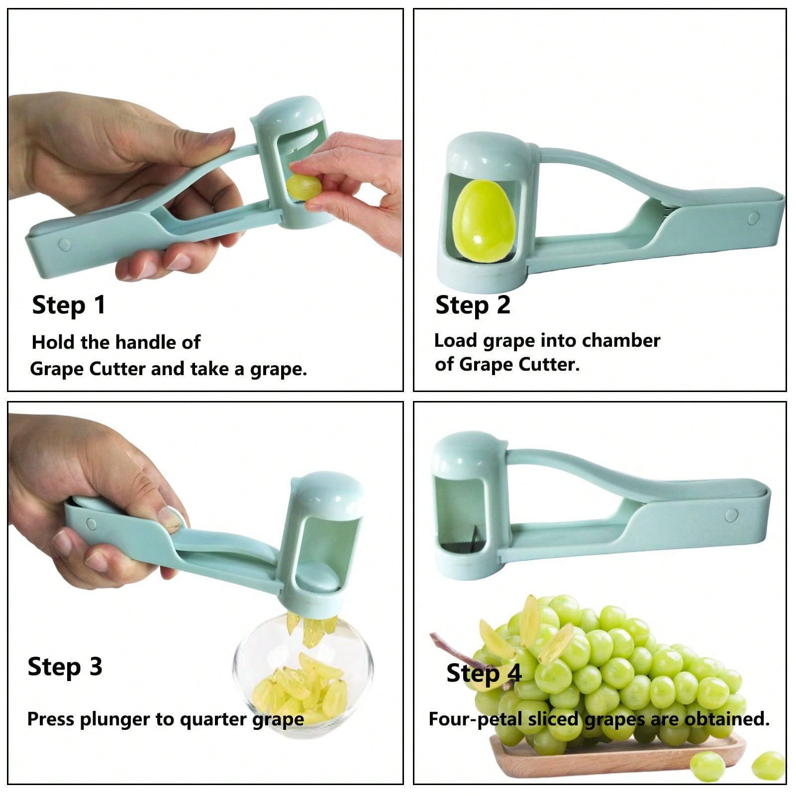 1pc Tomato Slicer Cutter Grape - Kitchen Gadgets For Small Kitchens บทวิจารณ์และราคา