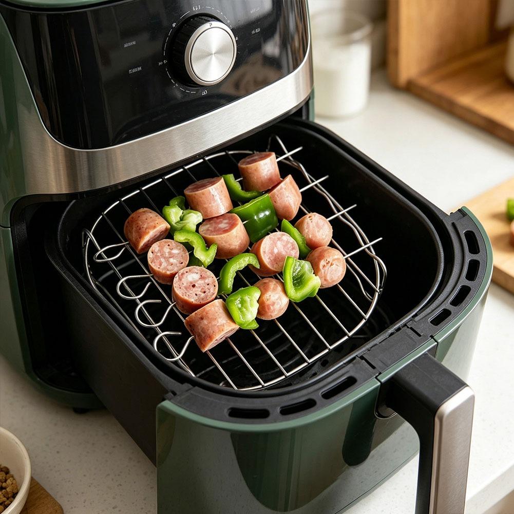 Air Fryer Square Grill Stainle - Kitchen Gadgets Sale บทวิจารณ์และราคา