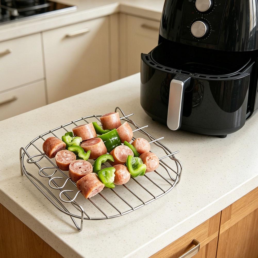 Air Fryer Square Grill Stainle - Kitchen Gadgets Sale บทวิจารณ์และราคา