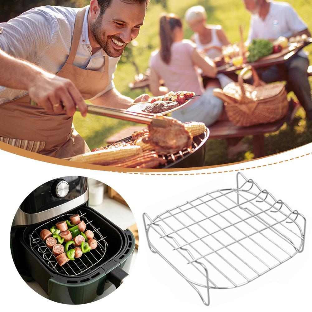 Air Fryer Square Grill Stainle - Kitchen Gadgets Sale บทวิจารณ์และราคา