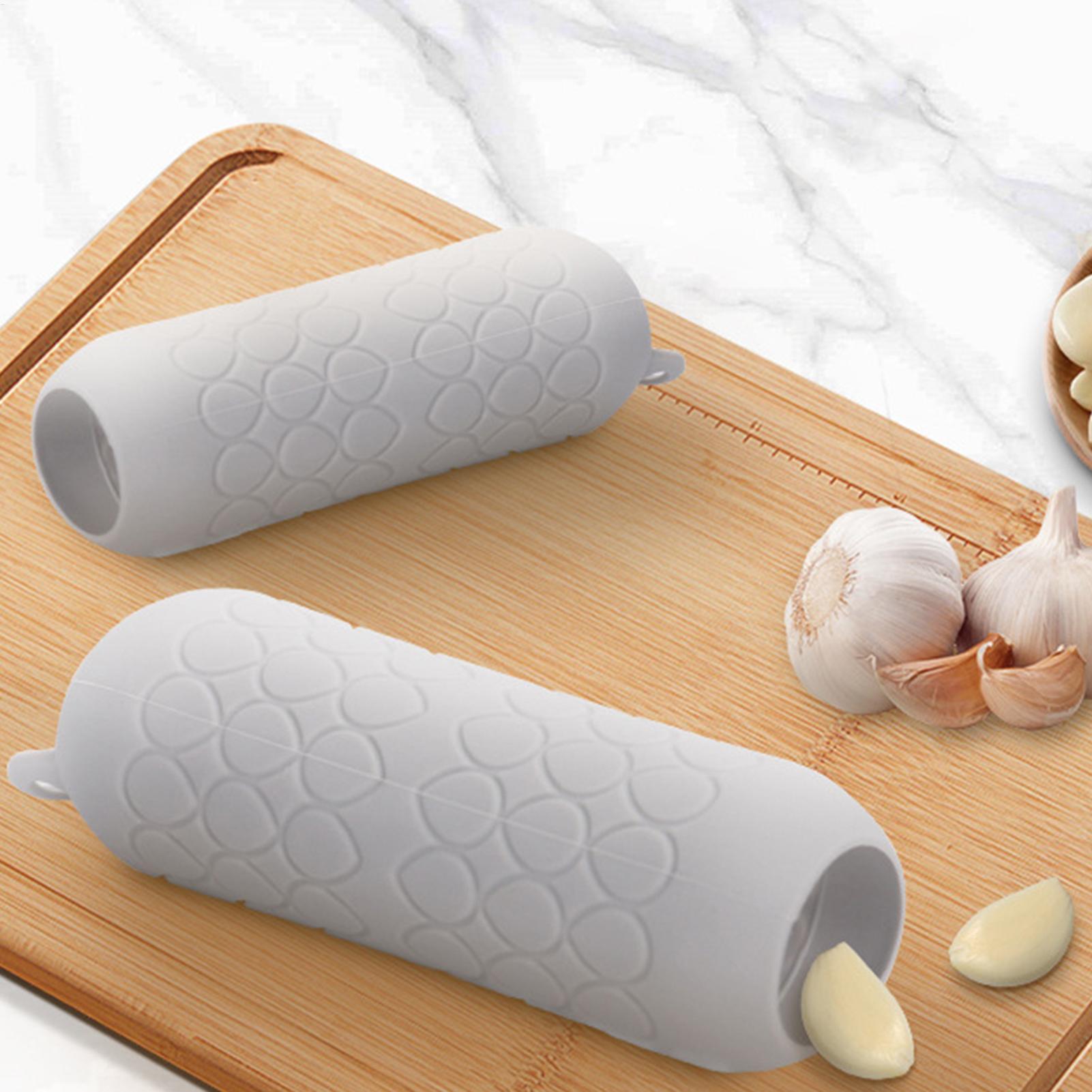 Silicone Garlic Peeler Quick t - Kitchen Gadgets Youtube บทวิจารณ์และราคา