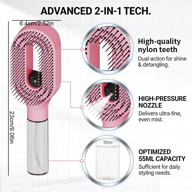 2in1 Sprayer Comb Soft Scalp M - Oil Mister Spray Bottle บทวิจารณ์และราคา