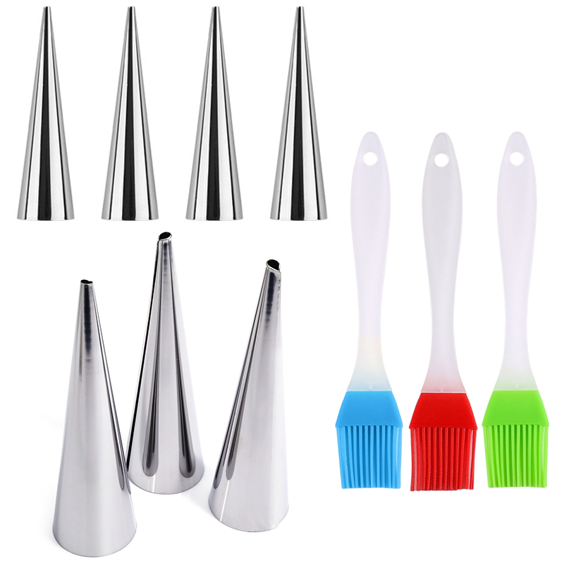 6PCS Conical Tube Mold with Ra - Kitchen Gadgets Youtube บทวิจารณ์และราคา