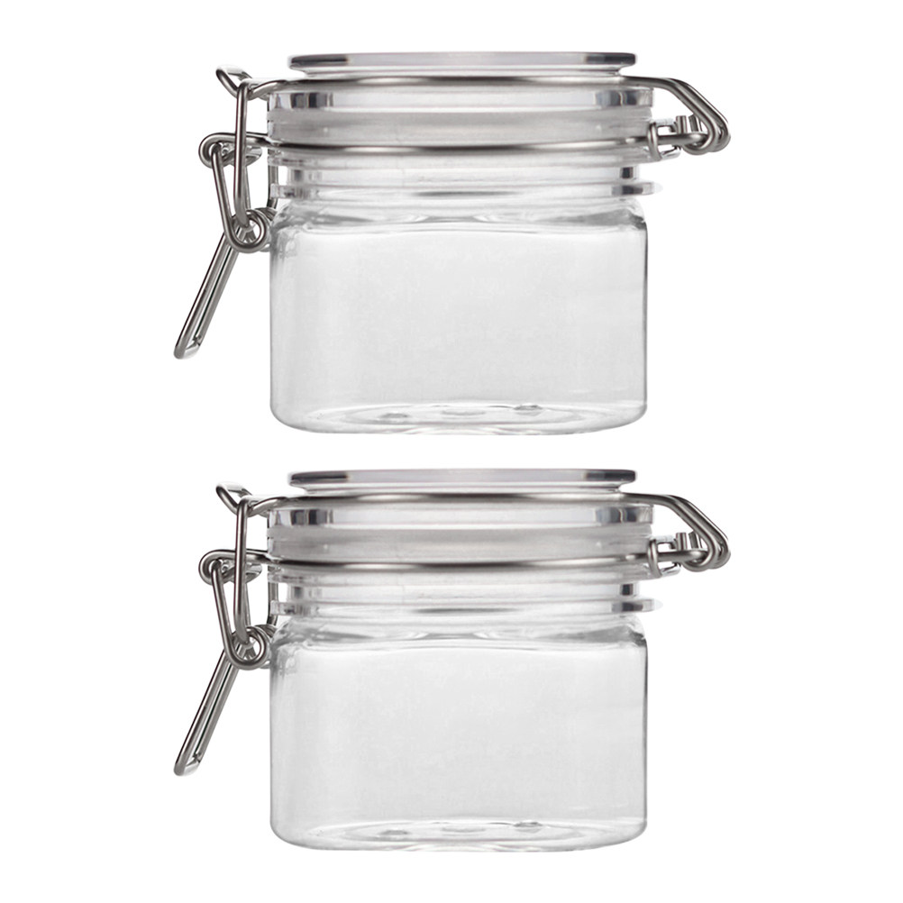 2Pcs Sealed Storage Jars Trans - Food Storage Containers บทวิจารณ์และราคา