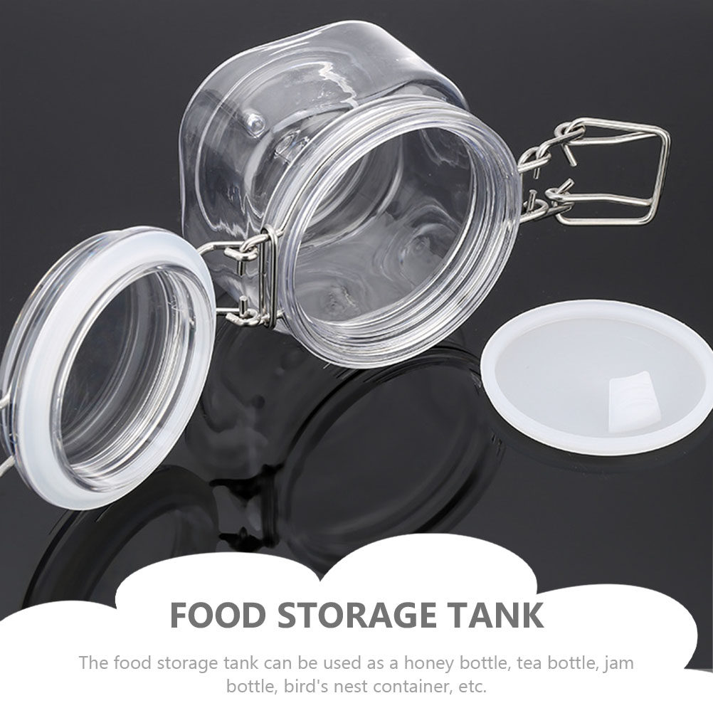 2Pcs Sealed Storage Jars Trans - Food Storage Containers บทวิจารณ์และราคา