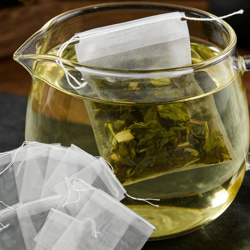200/50Pcs Nylon Tea Bags Small - Kitchen Gadgets Sale บทวิจารณ์และราคา