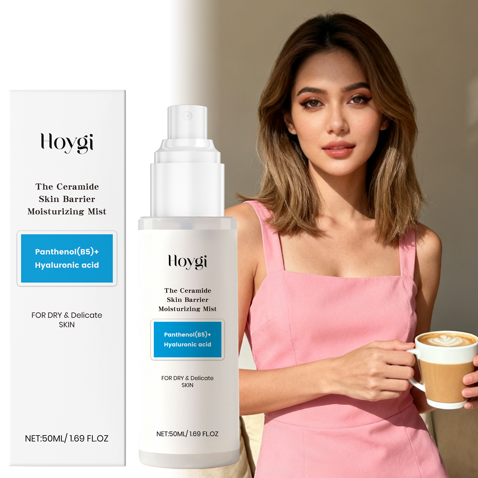 Hyaluronic Acid Facial Spray H - Oil Mister Spray Bottle บทวิจารณ์และราคา