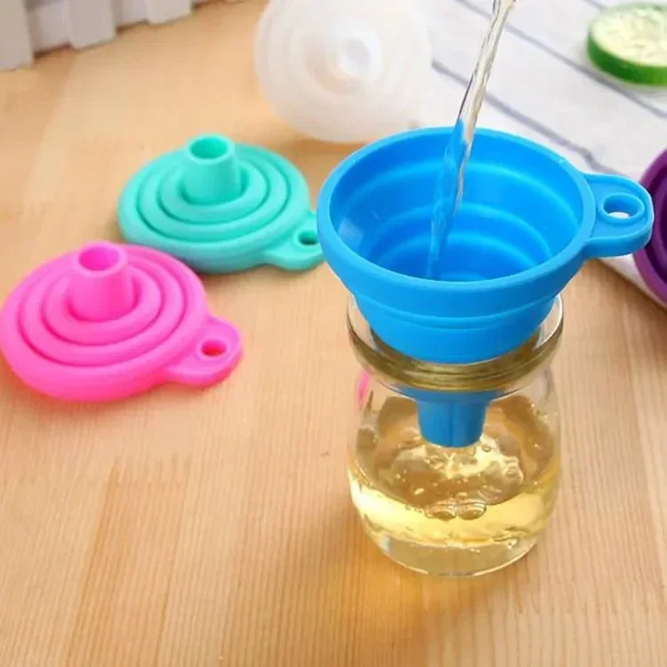 1/4PCS Silicone Collapsible Fu - Kitchen Gadgets For Small Kitchens บทวิจารณ์และราคา