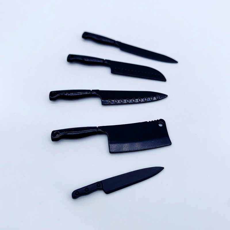 1/12 Dollhouse Mini Knives Mod - Kitchen Gadgets Sale บทวิจารณ์และราคา