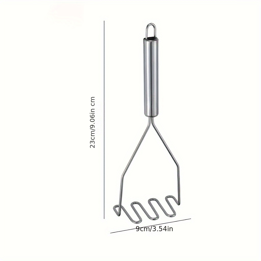 1pc Stainless Steel Wave Potat - Potato Masher Ricer บทวิจารณ์และราคา