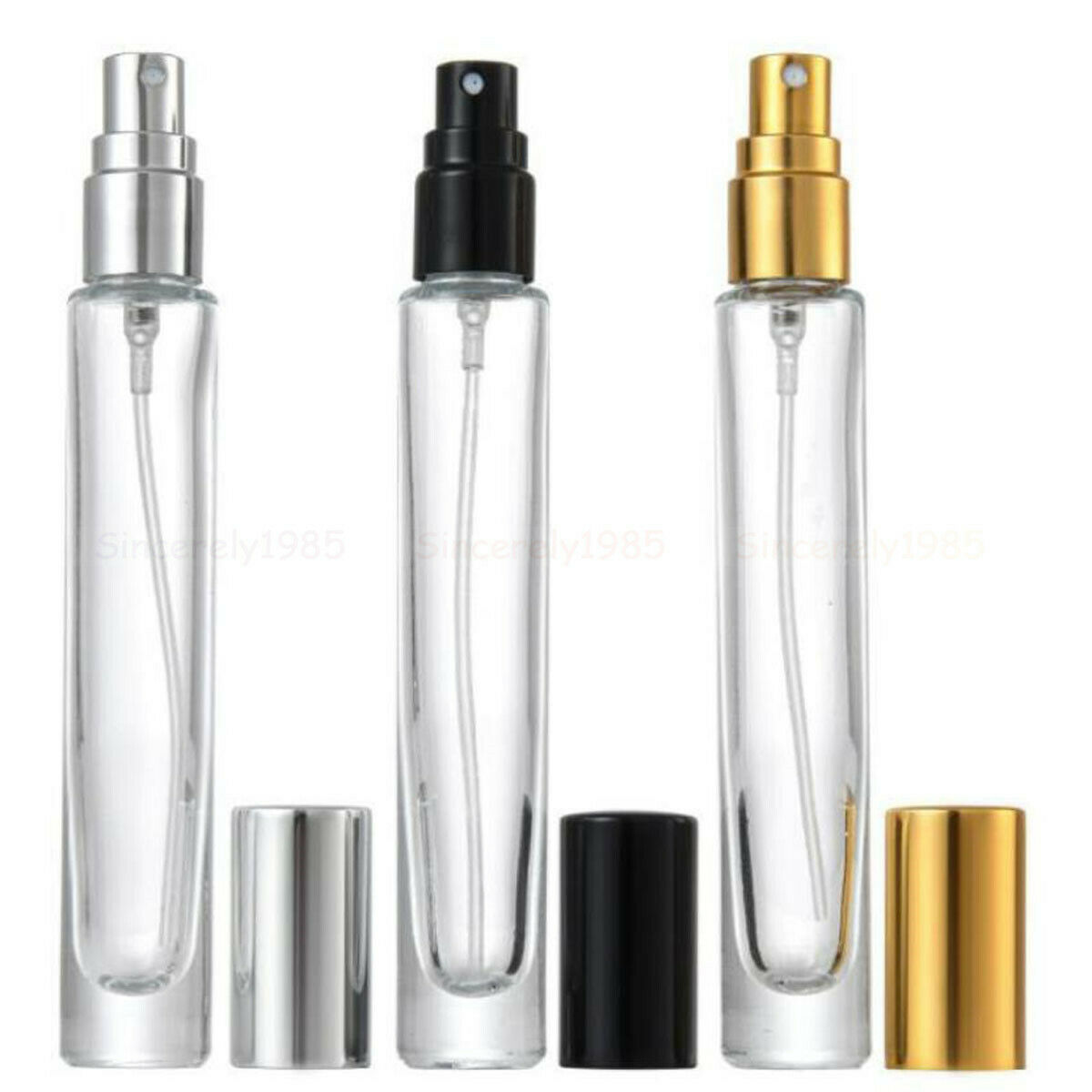3X 10X 10ML Clear Round Thick  - Oil Mister Spray Bottle บทวิจารณ์และราคา