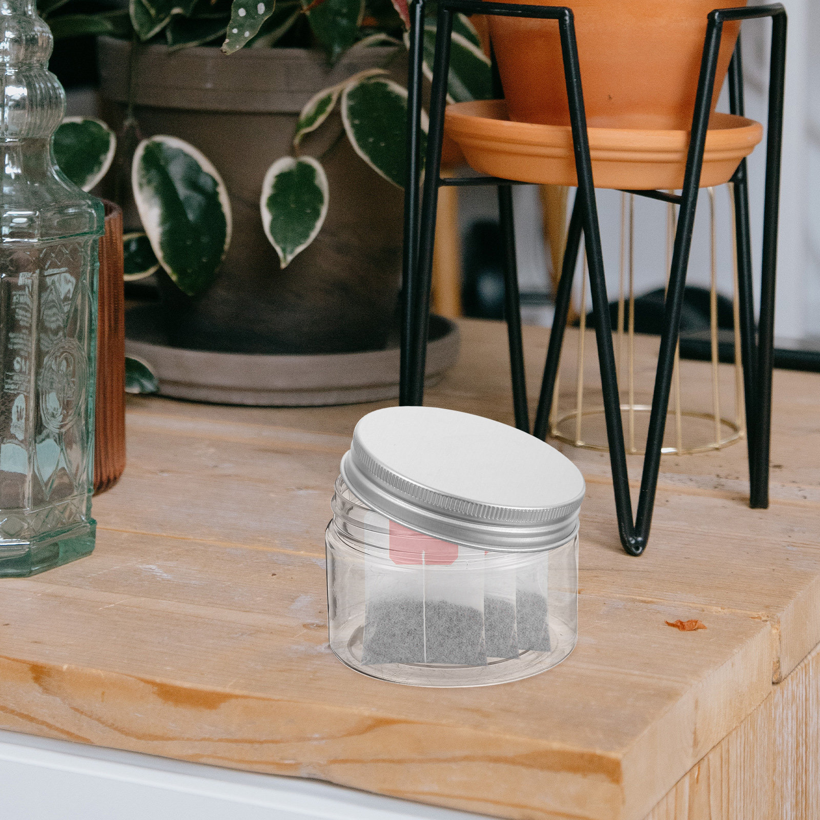 10Pcs Clear Airtight Food Jar  - Food Storage Containers บทวิจารณ์และราคา