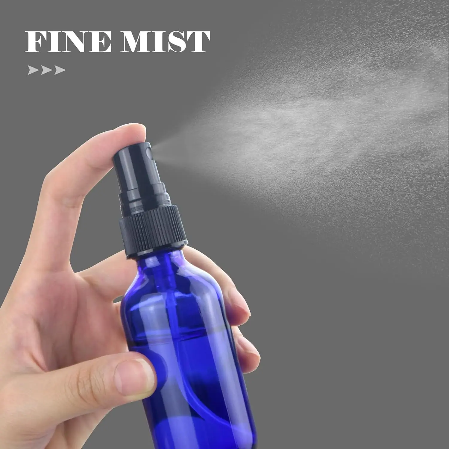 1 Piece 5ml /100ml Blue Glass  - Oil Mister Spray Bottle บทวิจารณ์และราคา