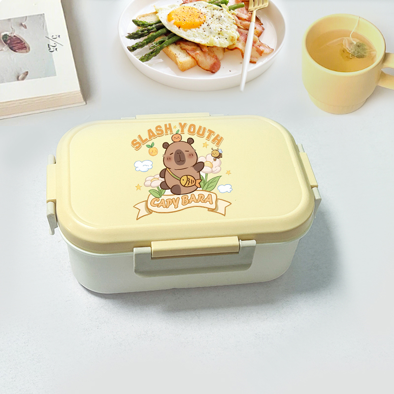 Capybara Bento Lunch Box Carto - Food Storage Containers บทวิจารณ์และราคา