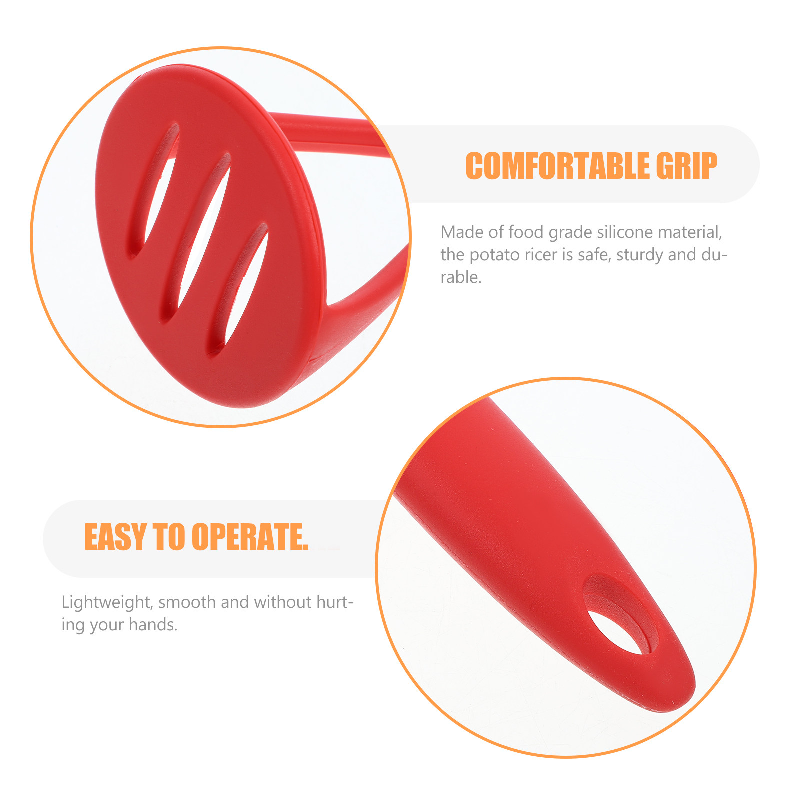Silicone Potato Ricer Masher f - Potato Masher Ricer บทวิจารณ์และราคา