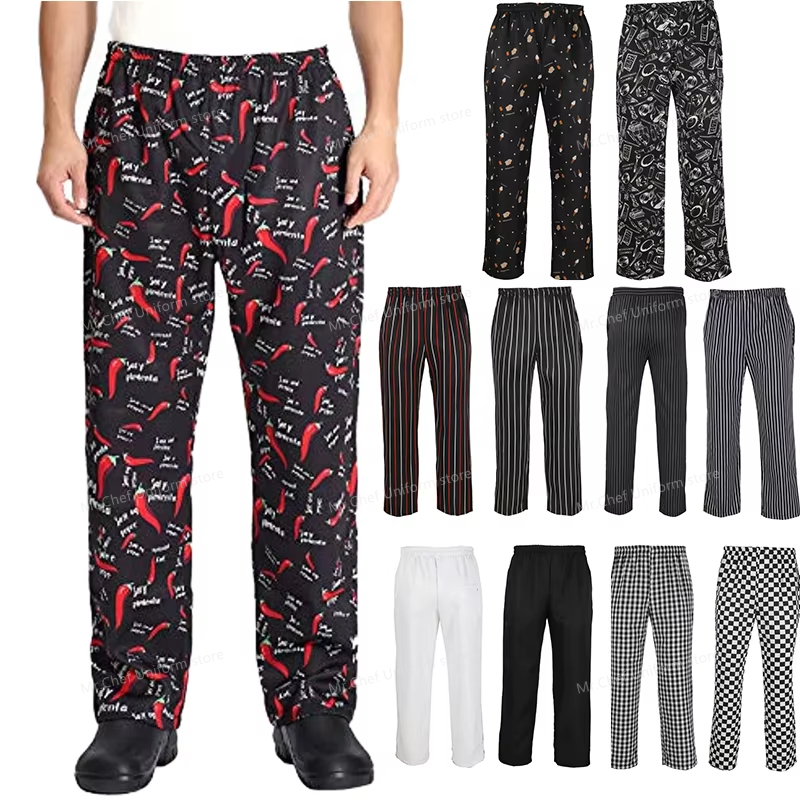 Chef Pants for Men Restaurant  - Kitchen Gadgets Sale บทวิจารณ์และราคา