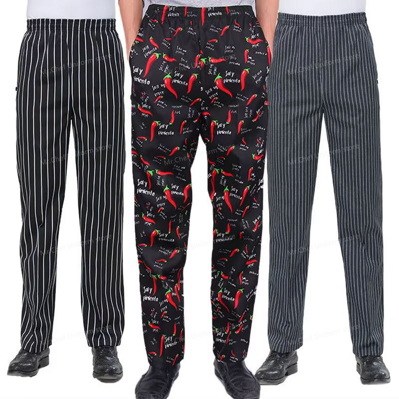 Chef Pants for Men Restaurant  - Kitchen Gadgets Sale บทวิจารณ์และราคา