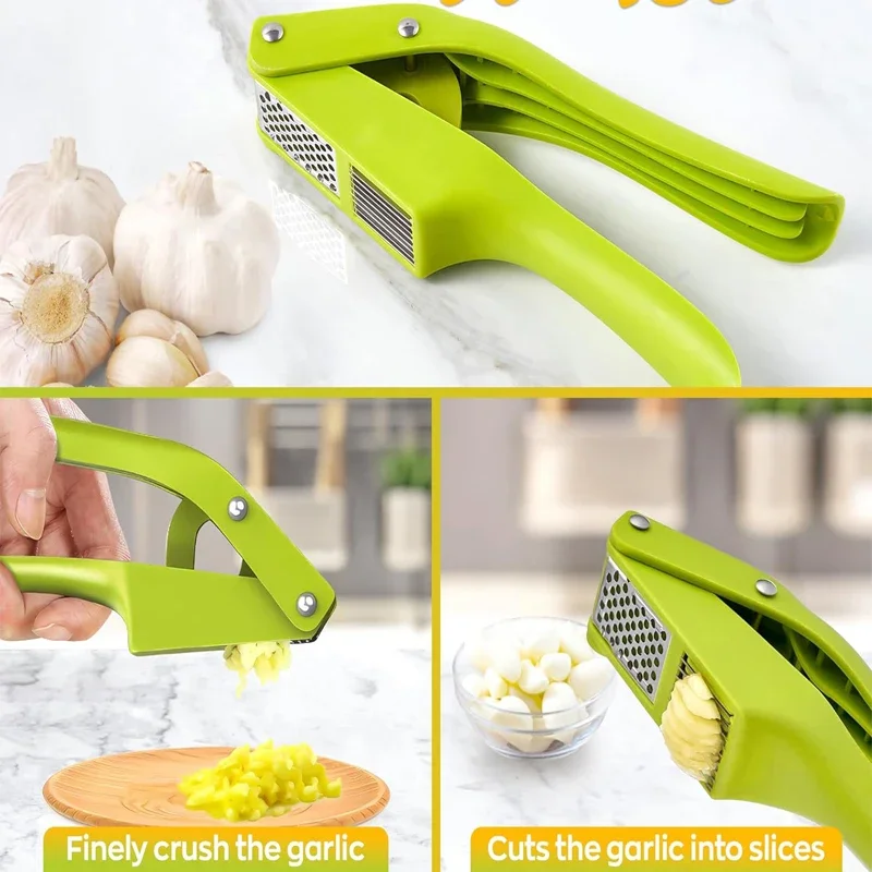 2 in 1 Garlic Ricer and Slicer - Kitchen Gadgets Useful บทวิจารณ์และราคา