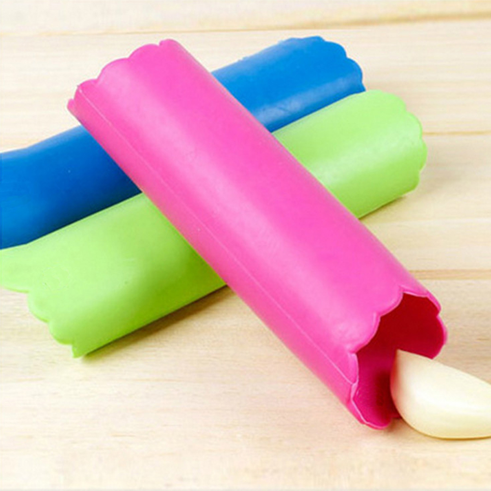 Silicone Garlic Peeler Skin Re - Kitchen Gadgets Youtube บทวิจารณ์และราคา